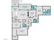 House floor plan includes kitchen, breakfast nook, study, theater room and outdoor living spaces at 2046 Fellini Dr, Apex, NC 27502