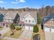 Traditional two-story home with a well-manicured front yard and an attached two-car garage at 205 Virginia Water Dr, Rolesville, NC 27571