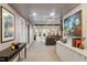 Finished basement with living area, pool table, and ample room for entertainment at 2140 N Lakeshore Dr, Chapel Hill, NC 27514