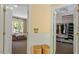 Hallway between bedroom and closet at 2140 N Lakeshore Dr, Chapel Hill, NC 27514