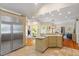 Gourmet kitchen featuring high-end stainless steel appliances and open design at 2140 N Lakeshore Dr, Chapel Hill, NC 27514