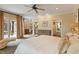 Large main bedroom with sitting area and en suite bathroom at 2140 N Lakeshore Dr, Chapel Hill, NC 27514