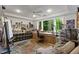 Spacious art studio with storage, natural light, and neutral colors at 2140 N Lakeshore Dr, Chapel Hill, NC 27514