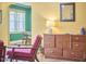 Living room featuring wood dresser and decorative furniture at 2313 Prince St, Durham, NC 27707