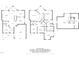 Detailed floor plan showcasing the layout, room dimensions, and total area of the house at 233 Candia Ln, Cary, NC 27519