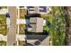 Aerial view of several homes in a suburban neighborhood with well-manicured lawns at 234 Macallan Dr, Burlington, NC 27215