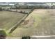 A high aerial view showcasing the vast lot ready for construction projects, with potential for customization at 239 Surles Rd, Benson, NC 27504