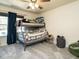Comfortable bedroom with a bunk bed, a ceiling fan, and carpeted floors, perfect for children at 2575 Sheriff Watson Rd, Sanford, NC 27332
