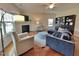 Inviting living room with hardwood floors, a fireplace, and a comfortable seating arrangement at 3609 Kilgo Dr, Durham, NC 27705