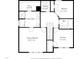Floor plan showcasing the layout of the second floor at 38 Winter Red Way, Benson, NC 27504