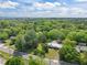 Estate with a well-manicured lawn and an asphalt road on its border, surrounded by a dense canopy of trees at 513 N Nash St, Hillsborough, NC 27278