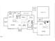 Detailed floor plan showcasing spacious rooms, kitchen layout, and multiple flex rooms at 513 N Nash St, Hillsborough, NC 27278