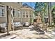 A spacious brick patio provides ample room for lounging and dining in the outdoor space at 81517 Alexander, Chapel Hill, NC 27517