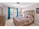 Comfortable bedroom with a neutral color scheme, a cozy bed, and natural light from the window at 81517 Alexander, Chapel Hill, NC 27517