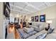 Spacious living room with hardwood floors, fireplace, and elegant decor at 81517 Alexander, Chapel Hill, NC 27517