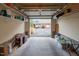 Clean garage with open door, showing parking and storage capabilities at 10511 Rosegate Ct # 203, Raleigh, NC 27617