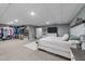 Spacious primary bedroom with walk-in closet at 113 Pony Dr, Louisburg, NC 27549