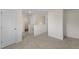 Upstairs hallway with carpet and multiple doors at 1152 Solace Way, Rolesville, NC 27571