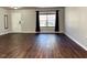 An open floor plan with hardwood floors at 204 Hillview Dr, Durham, NC 27703