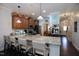 Well-appointed kitchen with granite countertops, stainless steel appliances, and a breakfast bar at 2144 Waterview Dr, Graham, NC 27253