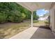 Enjoy the outdoors on this covered patio, a perfect place for relaxation and outdoor dining at 300 Mariah Towns Way, Garner, NC 27529