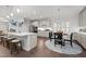 Bright kitchen featuring an eat-in area and modern appliances at 310 Macallan, Burlington, NC 27215