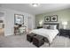 Cozy bedroom features stylish decor, comfortable seating, and ample natural light at 4808 Bristol Meadow Dr, Raleigh, NC 27603