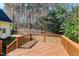 Expansive wood deck offers a great space for outdoor entertaining at 509 Edgemore Ave, Cary, NC 27519