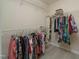 Walk-in closet with organized shelving and ample storage space at 58 Lake Village Drive Dr, Durham, NC 27713