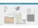 Bathroom fixtures include a chrome faucet, and a variety of countertop and floor samples at 10004 Secluded Garden Drive Rd # 180, Apex, NC 27523