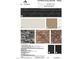 Exterior color package selection sheet showing paint, roofing, stone, and trim choices at 10004 Secluded Garden Drive Rd # 180, Apex, NC 27523