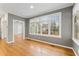 Living Room with lots of natural light and views of a deck at 102 Caymus Ct, Cary, NC 27519