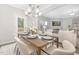 Comfortable dining area adjacent to living room, ideal for entertaining guests and Gathering at 131 Explorer Dr # 257, Morrisville, NC 27560
