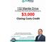 Home purchase advertisement offering up to $3,000 closing costs credit, featuring Steve Cooper of GoPrime Mortgage at 132 Mantle Dr, Clayton, NC 27527