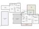 Detailed floor plan showcasing layout, room dimensions, and overall design at 1500 Allen Ln, Hillsborough, NC 27278