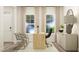 Bright home office features natural light, modern furniture, and neutral decor at 1560 Bright Coral Trl, Wendell, NC 27591