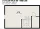 Floor plan of third floor with attic space and dimensions for real estate listing at 213 Yellow Poplar Ave, Wake Forest, NC 27587