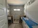 Unfinished bathroom featuring double shower heads and a vanity at 247 Meadowbark Bnd # 29, Garner, NC 27529