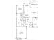 First floor plan showing spacious layout including primary bedroom, kitchen, and Gathering room at 298 Bonterra Way, Chapel Hill, NC 27516