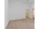 Neutral bedroom with carpet flooring and walk-in closet at 321 E Lane St, Raleigh, NC 27601