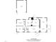 Detailed floor plan showcasing the layout of the home, including the garage, bedrooms, living spaces, and kitchen at 3617 Cranston Rd, Garner, NC 27529