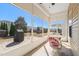 Relaxing screened-in patio with outdoor seating, perfect for enjoying backyard views at 463 Kerriann Ln, Clayton, NC 27520