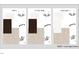 Selections for bathrooms with fixtures, hardware and color schemes at 5036 Trotter Dr, Raleigh, NC 27603