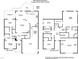 Detailed floor plan showcasing the layout of this home with bedrooms, living spaces, and garage at 5421 Downton Grove Ct, Fuquay Varina, NC 27526