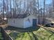 The garage is a two-car garage that is perfect for storage at 55 Waters Edge Loop, Henderson, NC 27537
