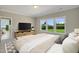 Cozy bedroom with a view of a lush green landscape, creating a tranquil and inviting atmosphere at 69 Alex Farm Ct # 21, Zebulon, NC 27597