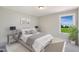Relaxing bedroom with neutral tones, a comfortable bed, and a serene view from the window at 69 Alex Farm Ct # 21, Zebulon, NC 27597
