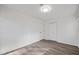 Inviting bedroom featuring closet space and sleek floors, freshly painted to provide a comfortable retreat at 1001 Atchison St, Garner, NC 27529