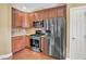 Beautiful kitchen featuring stainless steel appliances and ample cabinet space at 10421 Rosegate Ct # 303, Raleigh, NC 27617