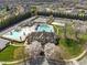 Stunning community pool with mature trees, offering a resort-like experience at 1055 Kerr St, Burlington, NC 27215